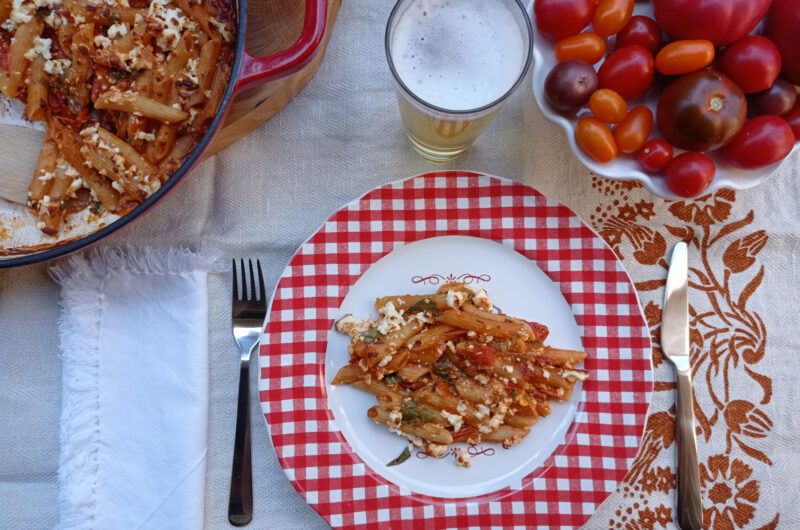 Penne al pomodoro in padella