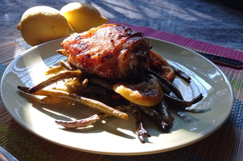 Sovracosce di pollo limone e dragoncello