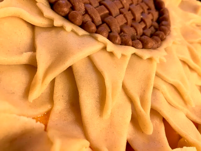 Sunflower pie